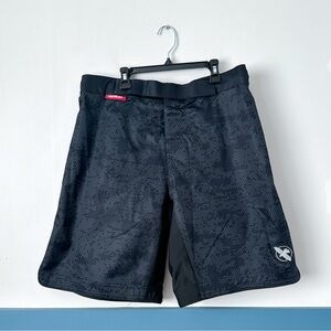 Hayabusa Fight Shorts MENS XL MMA Hexagon BJJ Jiu Jitsu